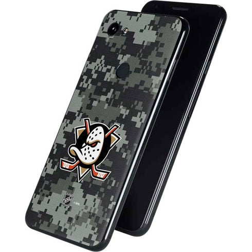 NHL Anaheim Ducks Camo Google Pixel 3a Skin